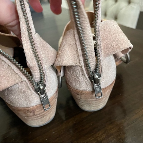 Frye Women's Ray Harness Back Zip Ankle Boot - Picture 8 of 8